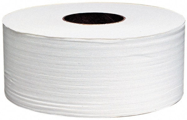 Scott - 1,000' Roll Length x 3.55" Sheet Width, Jumbo Roll Toilet Tissue - 2 Ply, White, Recycled Fiber - Exact Tooling