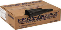 PRO-SOURCE - 0.6 mil Thick, Household/Office Trash Bags - 30" Wide x 36" High, Black - Exact Tooling