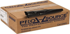 PRO-SOURCE - 1.25 mil Thick, Heavy-Duty Trash Bags - 40" Wide x 46" High, Black - Exact Tooling
