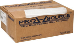 PRO-SOURCE - 0.63 mil Thick, Household/Office Trash Bags - 40" Wide x 48" High, Clear - Exact Tooling