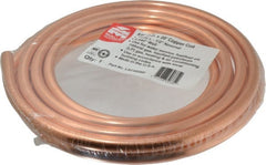 Mueller Industries - 20' Long, 5/8" OD x 0.545" ID, Copper Seamless Tube - 0.04" Wall Thickness, 0.285 Ft/Lb - Exact Tooling