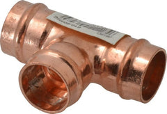 B&K Mueller - 1/2" Copper Pipe Tee - C x C x C, Presoldered - Exact Tooling