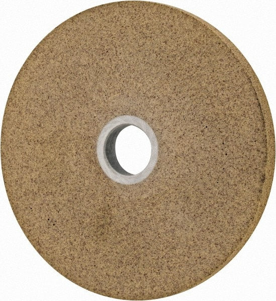 3M - 6" Diam, 1/2" Face Width, 1" Center Hole, Fine Grade, Aluminum Oxide Deburring Wheel - Unitized, Hard Grade, 3,000 RPM - Exact Tooling