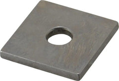 Mitutoyo - 0.106" Square Steel Gage Block - Accuracy Grade 0, Includes Certificate of Inspection - Exact Tooling
