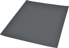 Norton - 280 Grit, Silicon Carbide Sanding Sheet - 11" Long x 9" Wide, Extra Fine Grade, B Weighted Paper Backing - Exact Tooling