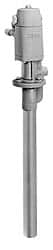 ARO/Ingersoll-Rand - 3.2 GPM, Air Motor Driven Drum Pump - 1/4-18 NPTF Air Inlet, 1/2 NPTF Fluid Outlet, 4:1 Pump Ratio - Exact Tooling