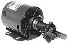Pentair - 3/8 Port, -40 to 210°F Fluid Temp, Carbonator Gear Pump - Bronze, 3/8 Inlet Size, 4.25 GPM, NPT - Exact Tooling