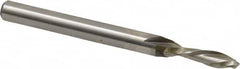 Onsrud - 3/16" Cutting Diam x 5/8" Length of Cut, 2 Flute, Downcut Spiral Router Bit - Uncoated, Right Hand Cut, High Speed Steel, 2-7/8" OAL x 1/4" Shank Diam, Double Edge, 19 to 32° Helix Angle - Exact Tooling
