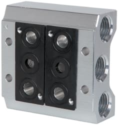 ARO/Ingersoll-Rand - 2 Station 18mm Manifold Stacking Solenoid Valve - For Use with 2 Station - Exact Tooling