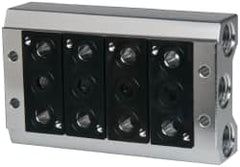 ARO/Ingersoll-Rand - 4 Station 18mm Manifold Stacking Solenoid Valve - For Use with 4 Station - Exact Tooling