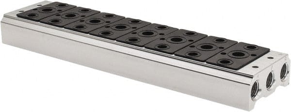 ARO/Ingersoll-Rand - 1/4", 1/4" 8 Station Manifold Stacking Solenoid Valve - For Use with 8 Station - Exact Tooling