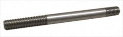 Gibraltar - 3/4-10 8" OAL Equal Double Threaded Stud - Carbon Steel, Black Oxide Finish, 2" Equal Thread Length - Exact Tooling