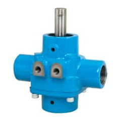 Pentair - 4-Roller Pump, Cast Iron Housing Material, Roller Spray Pump Only - 3/4 Inch Inlet Size, 3/4 Inch Outlet Size, 150 psi Max Working Pressure, 2600 Max RPM, Viton, Lip, 416 Stainless Steel, NPT - Exact Tooling