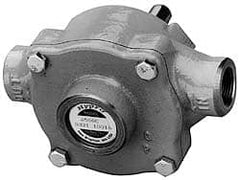 Pentair - 6-Roller Pump, Ni-Resist Housing Material, Roller Spray Pump Only - 3/4 Inch Inlet Size, 3/4 Inch Outlet Size, 300 psi Max Working Pressure, 1200 Max RPM, Viton, Lip, 416 Stainless Steel, NPT - Exact Tooling