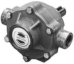 Pentair - Roller Spray Pump Only - 3/4 Inch Inlet Size, 3/4 Inch Outlet Size, 300 psi Max Working Pressure, 1000 Max RPM, Viton, Lip, 416 Stainless Steel, NPT - Exact Tooling
