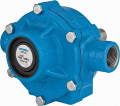 Pentair - 8-Roller Pump, Cast Iron Housing Material, Roller Spray Pump Only - 3/4 Inch Inlet Size, 3/4 Inch Outlet Size, 300 psi Max Working Pressure, 1000 Max RPM, Viton, Lip, 416 Stainless Steel, NPT - Exact Tooling