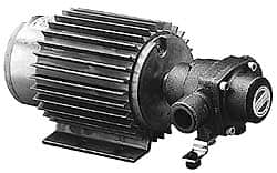Pentair - 12 Input Voltage, 26.1 Amperage Rating, DC, Ni-Resist Housing Material, Roller Spray Pump and Motor - 3/4 Inch Inlet Size, 3/4 Inch Outlet Size, 35 psi Max Working Pressure, 2600 Max RPM, Viton, Lip, 416 Stainless Steel, NPT - Exact Tooling