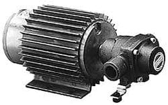 Pentair - 12 Input Voltage, 34.8 Amperage Rating, DC, Ni-Resist Housing Material, Roller Spray Pump and Motor - 3/4 Inch Inlet Size, 3/4 Inch Outlet Size, 90 psi Max Working Pressure, 1600 Max RPM, Viton, Lip, 416 Stainless Steel, NPT - Exact Tooling
