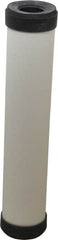 Pentair - 1-7/8" OD, 1µ, Ceramic Giardia & Cryptosporidium Reduction Cartridge Filter - 9-3/4" Long, Reduces Sediments & Cysts - Exact Tooling