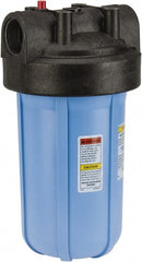 Pentair - 7-1/4 Inch Outside Diameter, 14 Inch Cartridge Length, 50 Micron Rating, Cartridge Filter Assembly - 1-1/2 Inch Pipe, Reduces Sediment - Exact Tooling