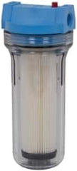Pentair - 4-5/8 Inch Outside Diameter, 14 Inch Cartridge Length, 20 Micron Rating, Cartridge Filter Assembly - 3/4 Inch Pipe, Reduces Sediment - Exact Tooling