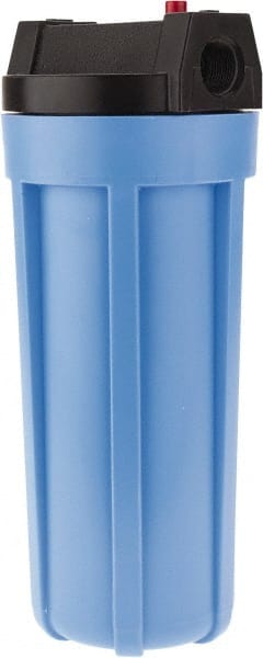 Pentair - 4-5/8 Inch Outside Diameter, 13 Inch Cartridge Length, 20 Micron Rating, Cartridge Filter Assembly - 3/4 Inch Pipe, Reduces Sediment - Exact Tooling