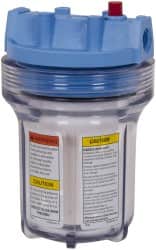 Pentair - 4-5/8 Inch Outside Diameter, 8 Inch Cartridge Length, 5 Micron Rating, Cartridge Filter Assembly - 3/8 Inch Pipe, Reduces Sediment - Exact Tooling