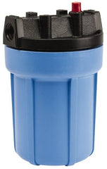 Pentair - 4-5/8 Inch Outside Diameter, 8 Inch Cartridge Length, 5 Micron Rating, Cartridge Filter Assembly - 3/8 Inch Pipe, Reduces Taste, Odor and Sediment - Exact Tooling