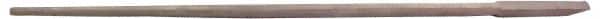 Ampco - 60" OAL Nonsparking Pry Bar - 1-1/4" Wide, Aluminum Bronze - Exact Tooling