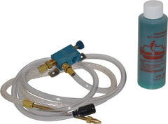 Kool Mist - 1 Outlet, Tankless Mist Coolant Unit - 2' Coolant Line Length, 4" Hose Length - Exact Tooling