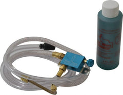 Kool Mist - 1 Outlet, Tankless Mist Coolant Unit - 2' Coolant Line Length, 4" Hose Length - Exact Tooling