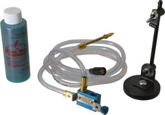 Kool Mist - 1 Outlet, Tankless Mist Coolant Unit - 2' Coolant Line Length, 4" Hose Length - Exact Tooling