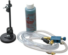 Kool Mist - 1 Outlet, Tankless Mist Coolant Unit - 2' Coolant Line Length, 4" Hose Length - Exact Tooling