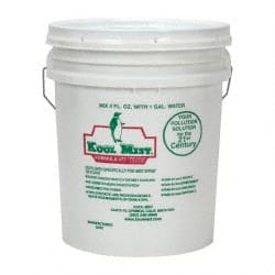 Kool Mist - Formula 77, 5 Gal Pail Cutting Fluid - Water Soluble, For Cutting - Exact Tooling