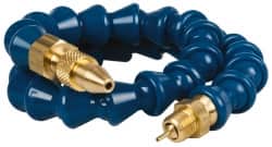 Kool Mist - 1.5' Hose Length, Spray Line Assembly - For Mist Coolant Systems - Exact Tooling