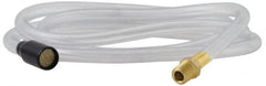 Kool Mist - 4' Hose Length, Air Line Hose - For Mist Coolant Systems - Exact Tooling