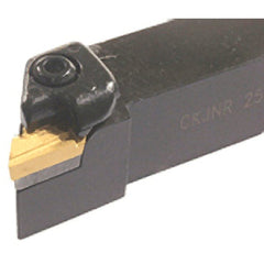Iscar - CKJN, Right Hand Cut, 93° Lead Angle, 1" Shank Height x 1" Shank Width, Negative Rake Indexable Turning Toolholder - 6" OAL, KN.X Insert Compatibility, Series Isoturn - Exact Tooling