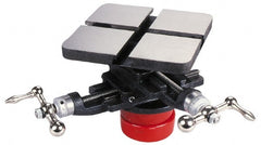 Interstate - 5" Cross Travel x 5" Longitudinal Travel, Slide Machining Table - 4-1/4" Overall Height - Exact Tooling