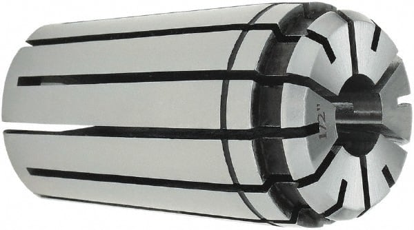 Parlec - TG/PG 150 1-3/64" Standard Single Angle Collet - 0.0005" TIR, 3" OAL, 2.001" Overall Diam - Exact Tooling