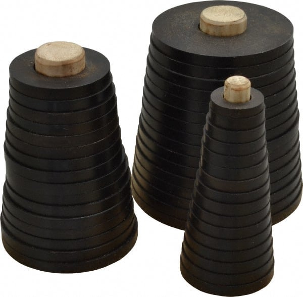 Eagle Rock - 48 Piece, Lathe Chuck Anti-Backlash Ring Set - 1 to 3-15/16" OD - Exact Tooling