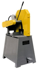Kalamazoo - 16 or 18" Blade Diam, 1" Arbor Hole, Straight Chop & Cutoff Saw - 3 Phase, 2,500 RPM, 10 hp, 220/440 Volts, 3" in Solids at 90°, 4" in Pipe at 90° - Exact Tooling