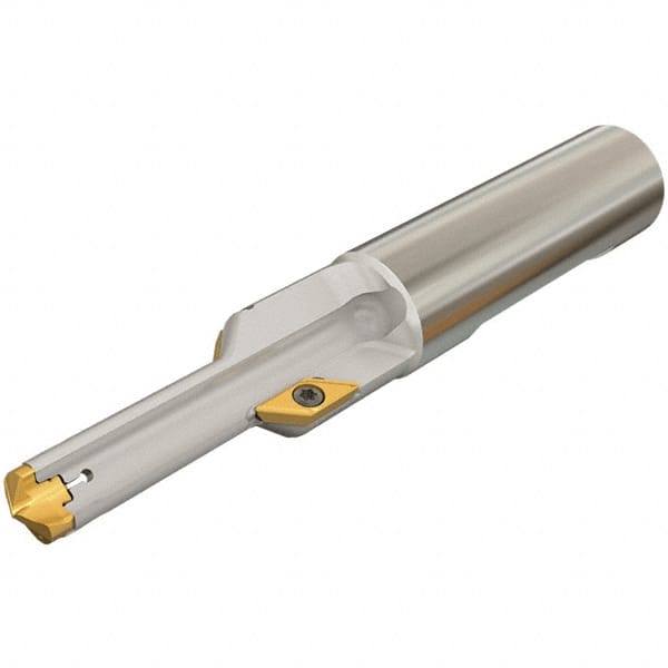 Iscar - 0.445 to 0.472" Diam, 1.06" Max Depth, 5/8" Shank Diam, 3.78" OAL, Replaceable Tip Drill - AOMT, IDI-SG, IDI-SK Insert, DCT Toolholder, Series ChamDrill - Exact Tooling