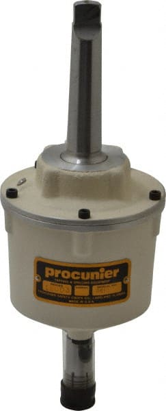 Procunier - No. 6 Min Tap Capacity, 5/16 Inch Max Mild Steel Tap Capacity, 3MT Mount Tapping Head - Includes 2 Wrenches - Exact Tooling