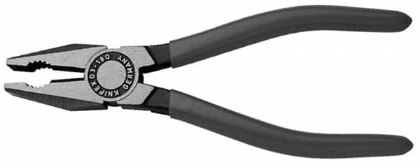 Knipex - 7" OAL, 15/32" Capacity, Insulated Wire Cutting Pliers - Standard Head - Exact Tooling