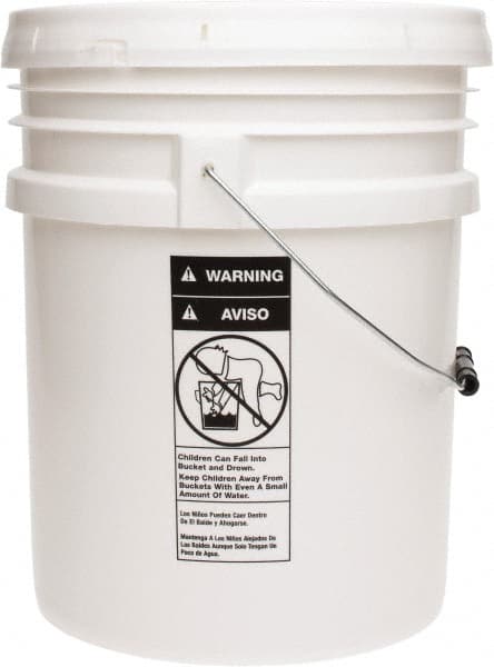 Made in USA - Poly Drum - 5 Gallon Container - Exact Tooling