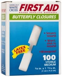 Medique - Butterfly Self-Adhesive Bandage - Plastic Bandage - Exact Tooling