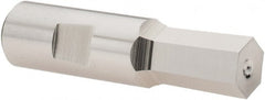 Hassay-Savage - 6mm Hexagon Rotary Broach - 3/8" Depth of Cut, 0.315" Shank - Exact Tooling