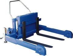 Vestil - 6,000 Lb Load Limit, Straddle Portable Tilting Table - 90° Tilting Angle, 3-5/8' Low Height - Exact Tooling