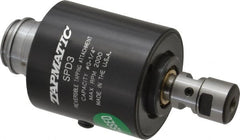 Tapmatic - Model SPD-3, No. 0 Min Tap Capacity, 1/4 Inch Max Mild Steel Tap Capacity, JT33 Mount Tapping Head - 21600 (J116), 21700 (J117) Compatible, Includes Tap Clamping Wrenches, for CNC and Manual Machines - Exact Tooling
