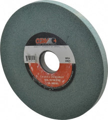 Camel Grinding Wheels - 7" Diam x 1-1/4" Hole x 1/2" Thick, I Hardness, 100 Grit Surface Grinding Wheel - Silicon Carbide, Type 1, Fine Grade, 3,760 Max RPM, Vitrified Bond, No Recess - Exact Tooling